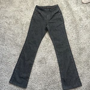 JAGJEANS Flare Bottom Dark Denim